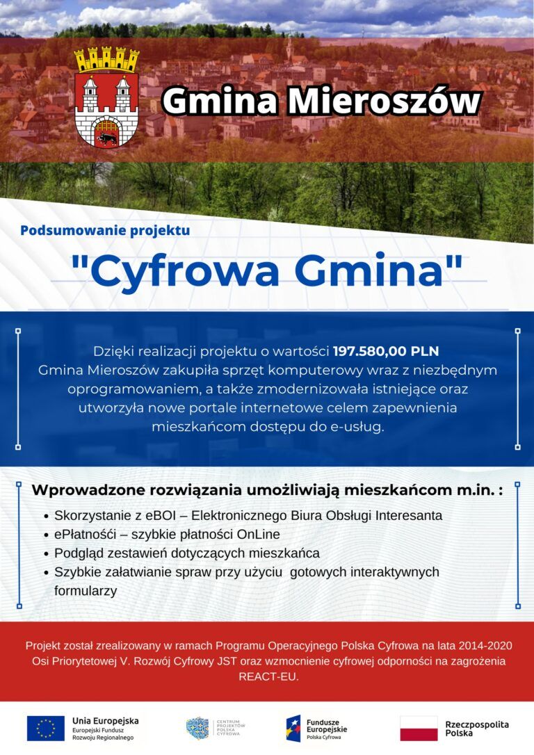 Projekt CYFROWA GMINA