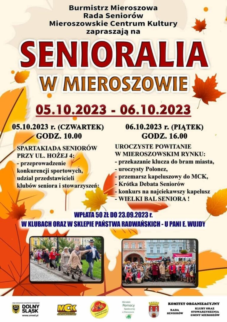 Senioralia w Mieroszowie