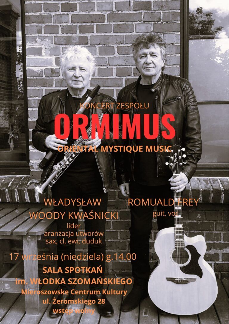 Koncert zespołu ORMIMUS (Oriental Mystique Music)