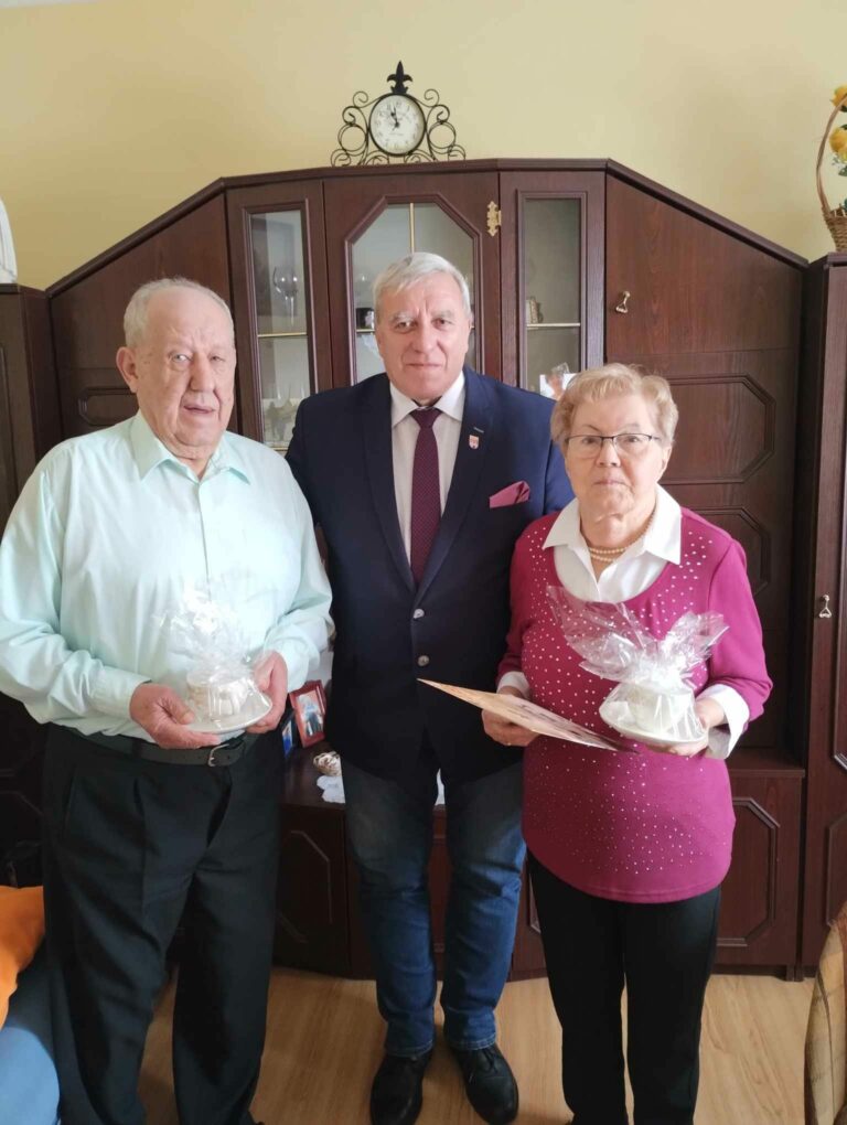 Diamentowi Jubilaci – gratulacje z okazji 60 rocznicy ślubu