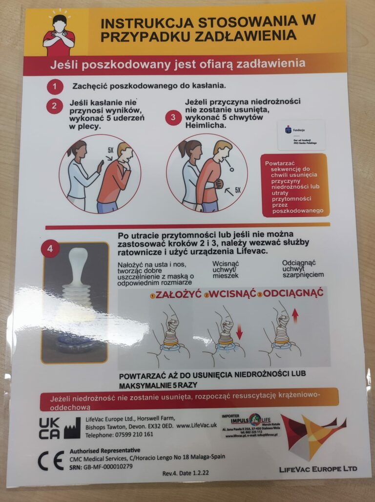 Zestaw ratujący życie – Lifevac