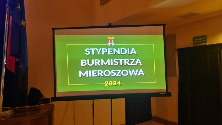 Gala Przyznania Stypendiów Burmistrza Mieroszowa