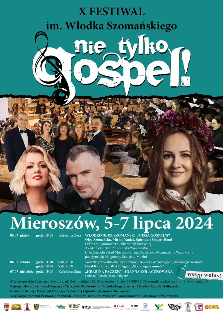 W naszej gminie oczywiście Nie tylko gospel i to X Jubileuszowy