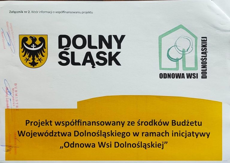 Remont Świetlicy Wiejskiej w Budynku Unisław Śląski 4b