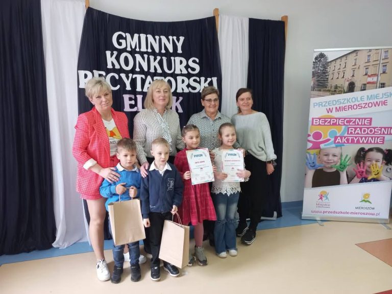 Gminny etap konkursu recytatorskiego ELFIK
