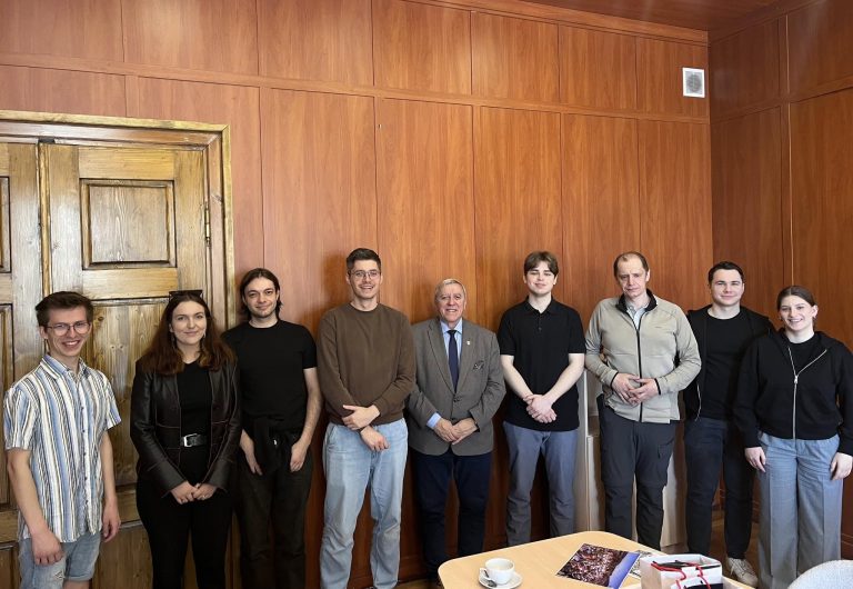Wizyta studentów Politechniki Wrocławskiej w Urzędzie Miejskim w Mieroszowie