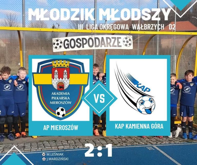 Wygrana Akademii Piłkarskiej Mieroszów