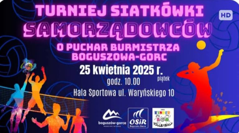 Turniej Siatkówki Samorządowców o Puchar Burmistrza Boguszowa – Gorc