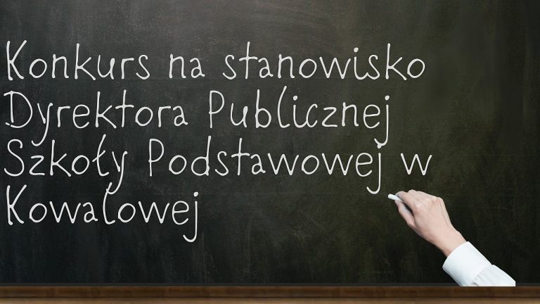 Burmistrz Mieroszowa ogłasza konkurs