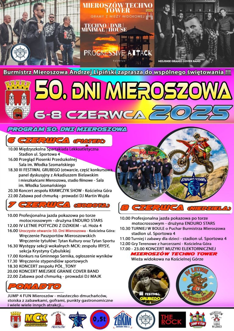Jutro zaczynamy 50 Dni Mieroszowa!