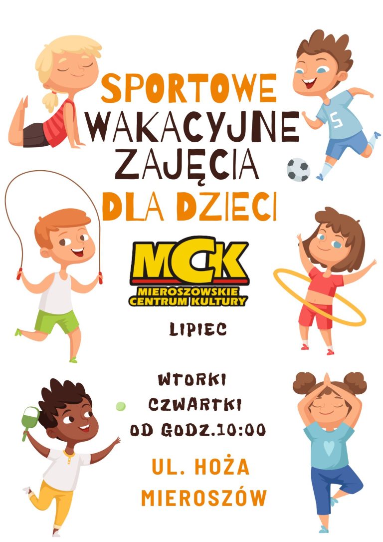 Wakacje dla dzieci na sportowo w naszej Gminie