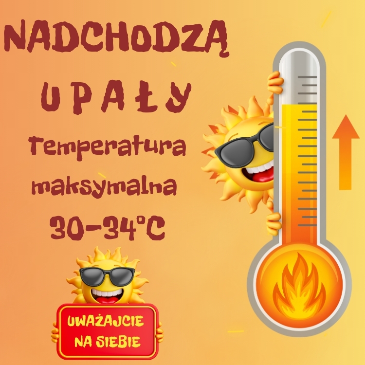 Uwaga: upały i burze