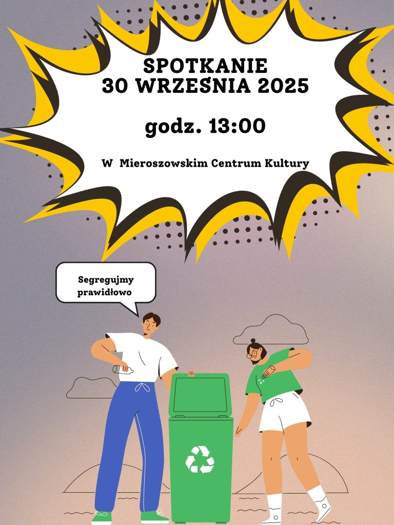 Spotkanie informacyjne dla mieszkańców gminy Mieroszów
