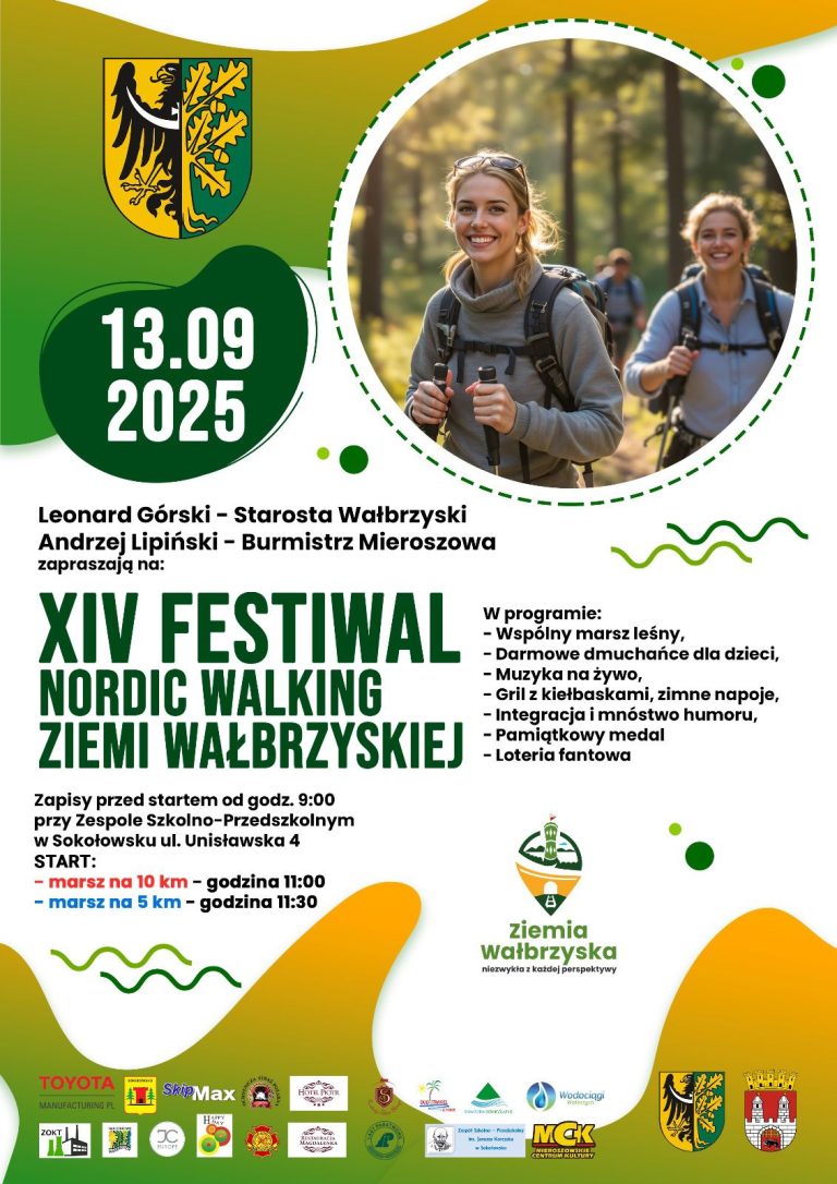 XIV Festiwal Nordic Walking Ziemi Wałbrzyskiej