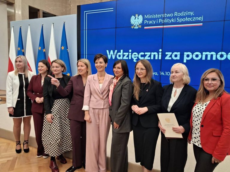 Wielkie wyróżnienie dla naszego Ośrodka Pomocy Społecznej w Mieroszowie