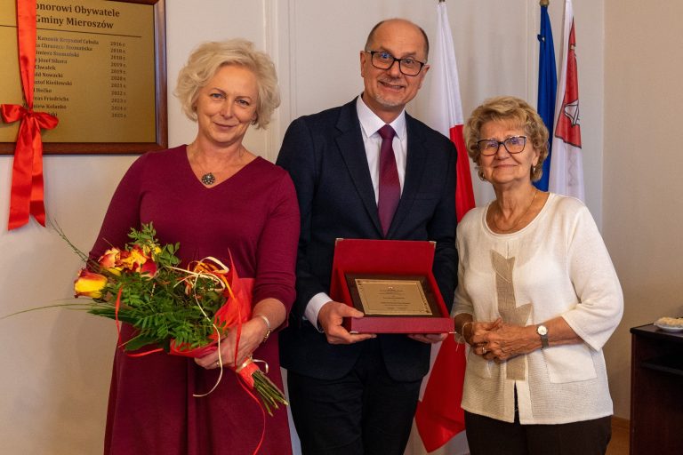 Wręczenie tytułu honorowego Mieszkańca Gminy Mieroszów