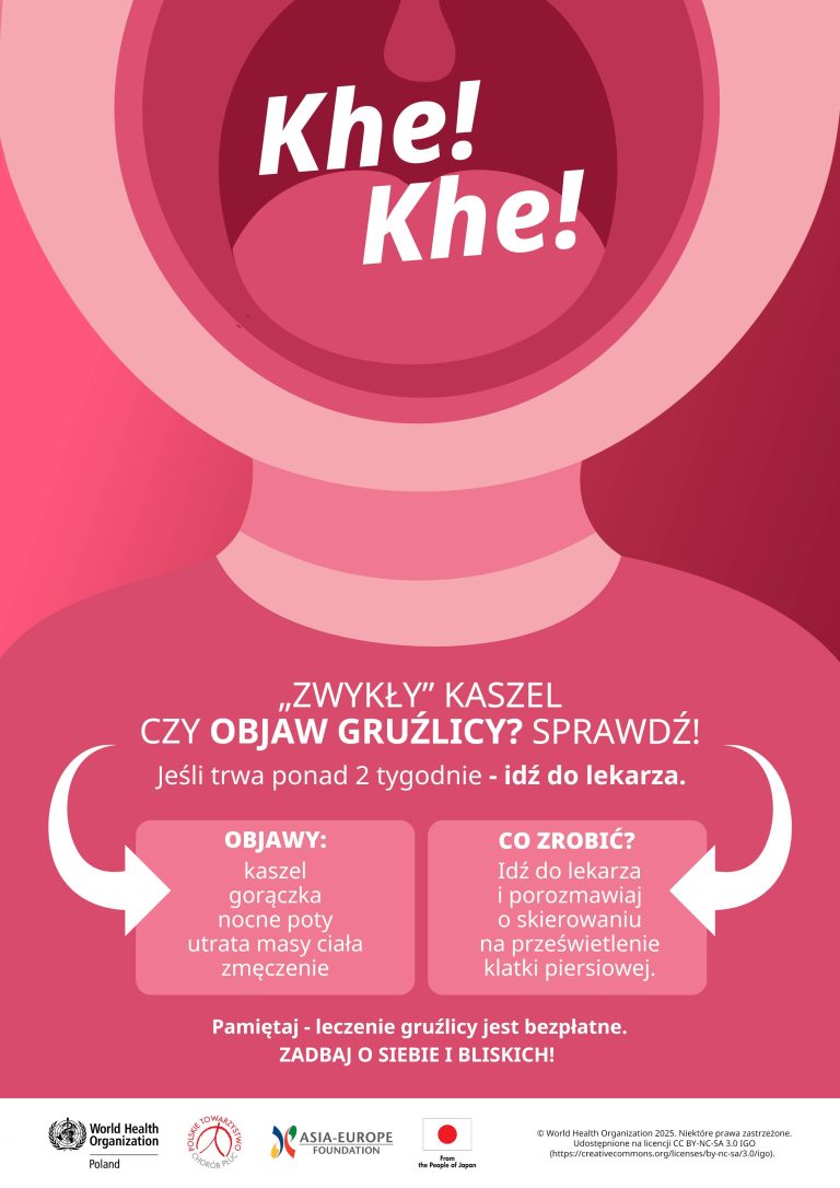 „Zwykły kaszel czy objaw gruźlicy? Sprawdź!”
