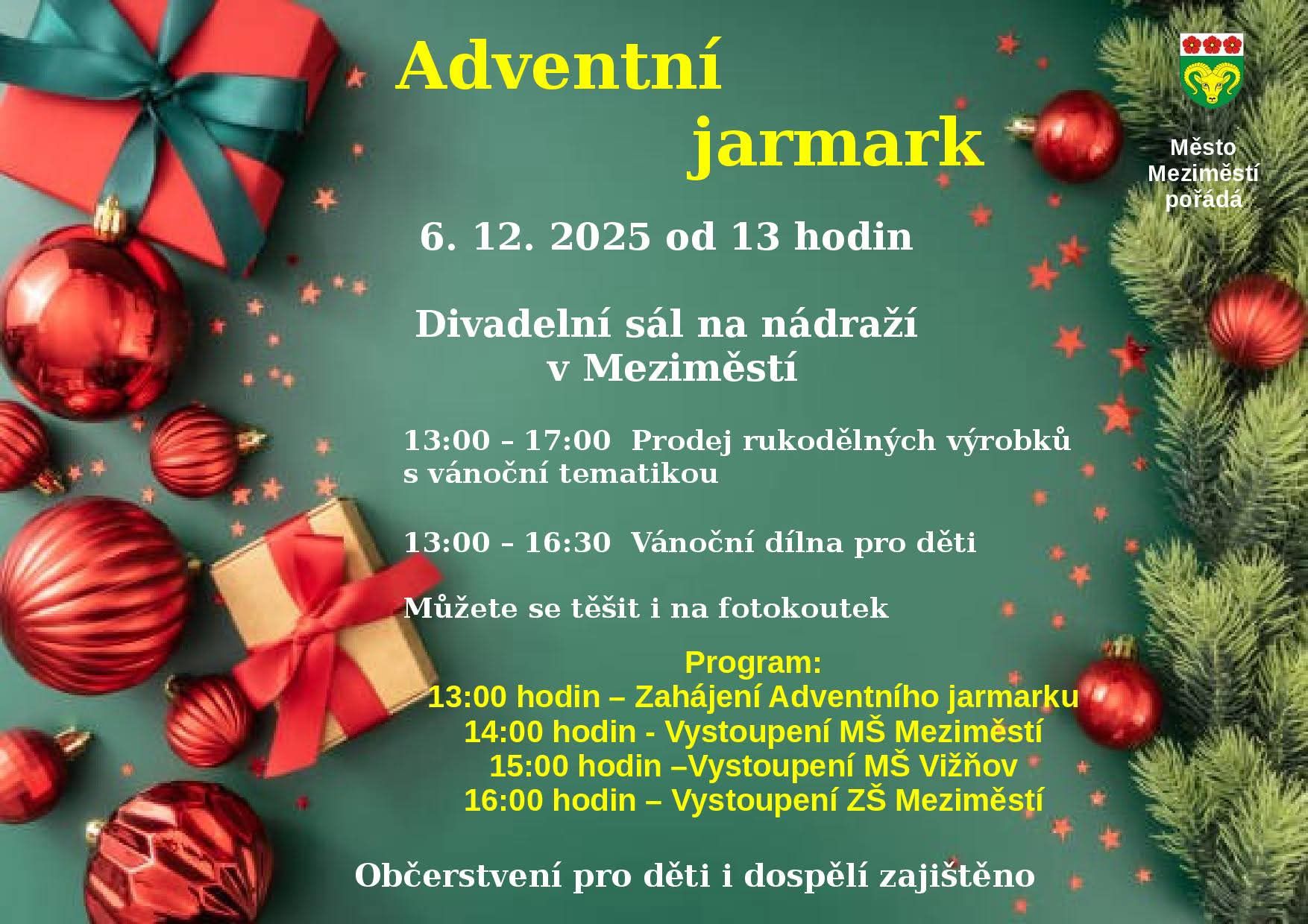 Město Meziměstí  – Jarmark Świąteczny