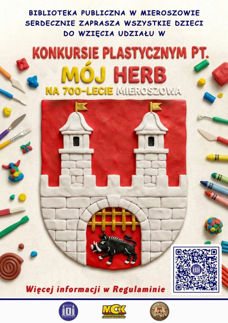 KONKURS PLASTYCZNY: „Mój herb na 700-lecie Mieroszowa”