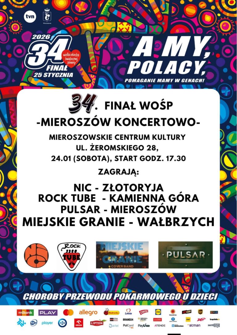 Szanowni Mieszkańcy, Drodzy Orkiestrowicze