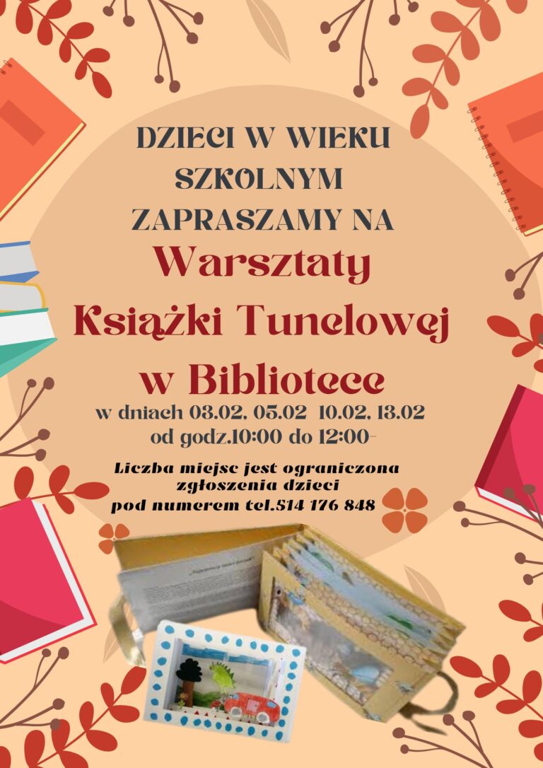 Warsztaty Książki Tunelowej