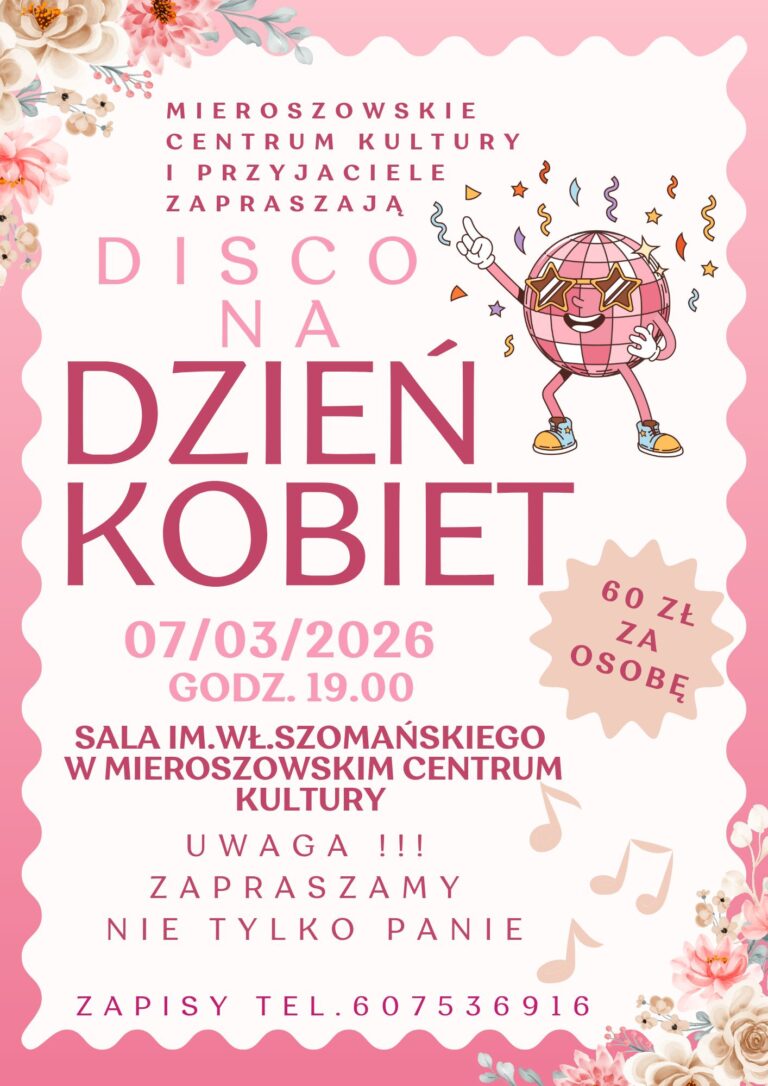 DISCO NIE TYLKO DLA DAM!