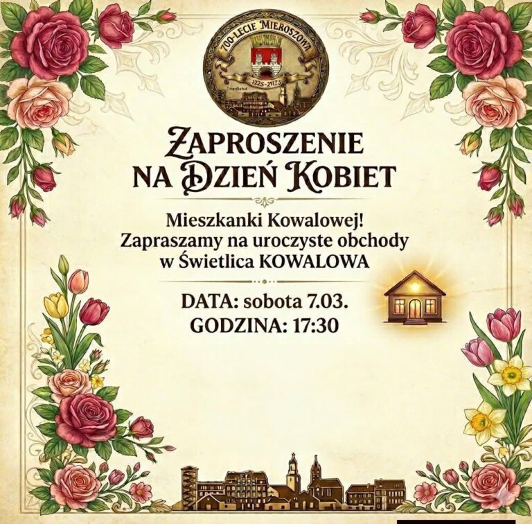 WEEKEND PEŁEN KOBIECOŚCI W GMINIE MIEROSZÓW!