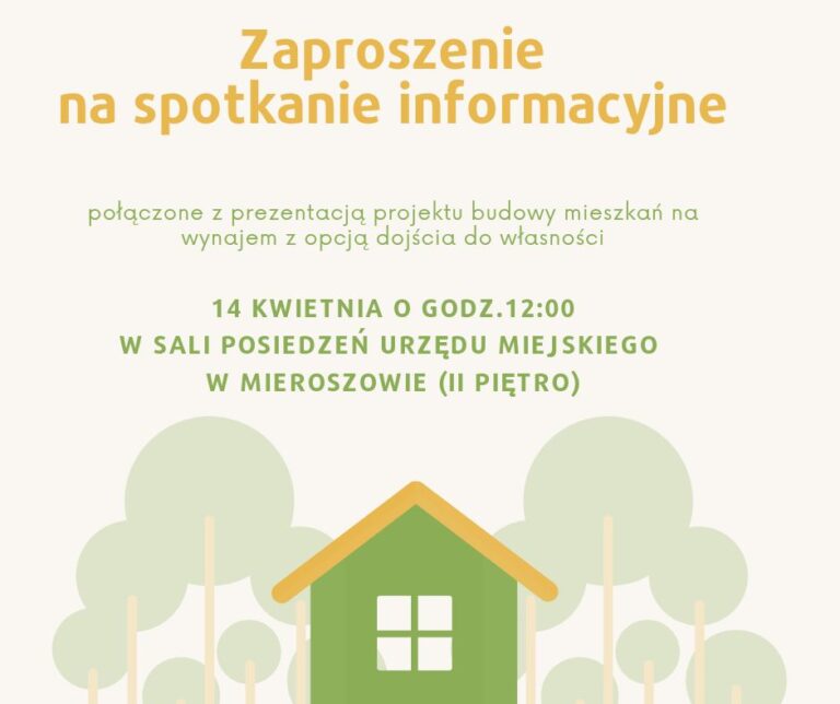 Drodzy Mieszkańcy