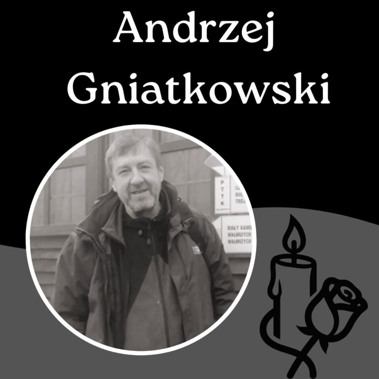 Z głębokim żalem żegnamy Andrzeja Gniatkowskiego