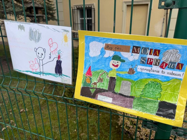 Spójrzcie na płot Przedszkola Mieroszów! Mały gest, wielka zmiana!