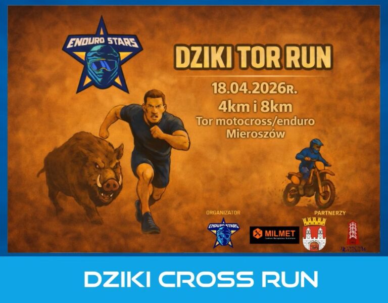 DZIKI TOR RUN – pierwszy taki bieg w Mieroszowie!