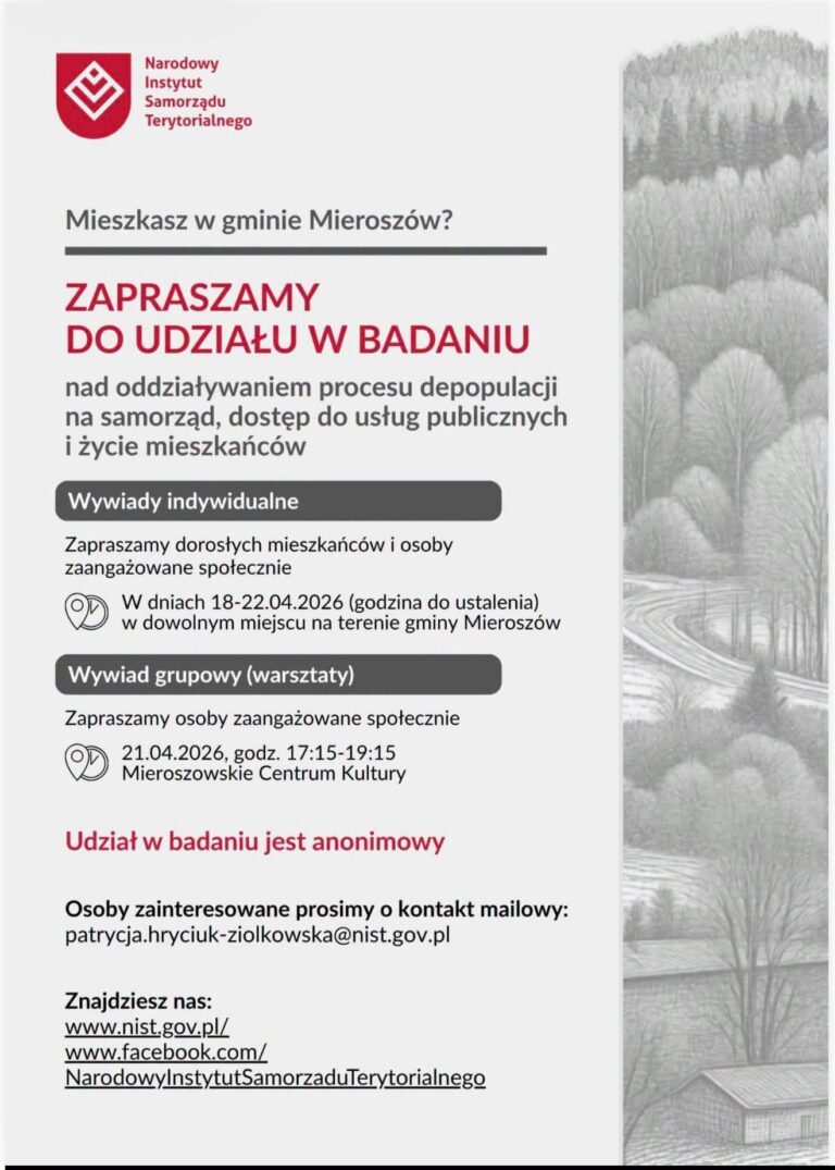Jesteś społecznikiem, działasz w NGO, radzie sołeckiej, a może po prostu aktywnie dbasz o swoją okolicę?