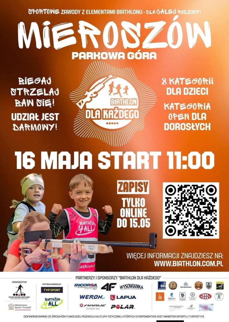 Już jutro Biathlon dla Każdego w Mieroszowie
