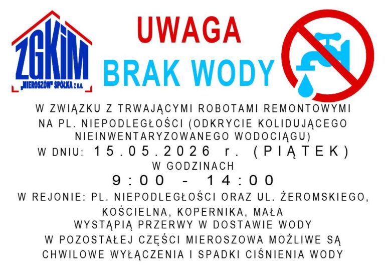 Brak wody