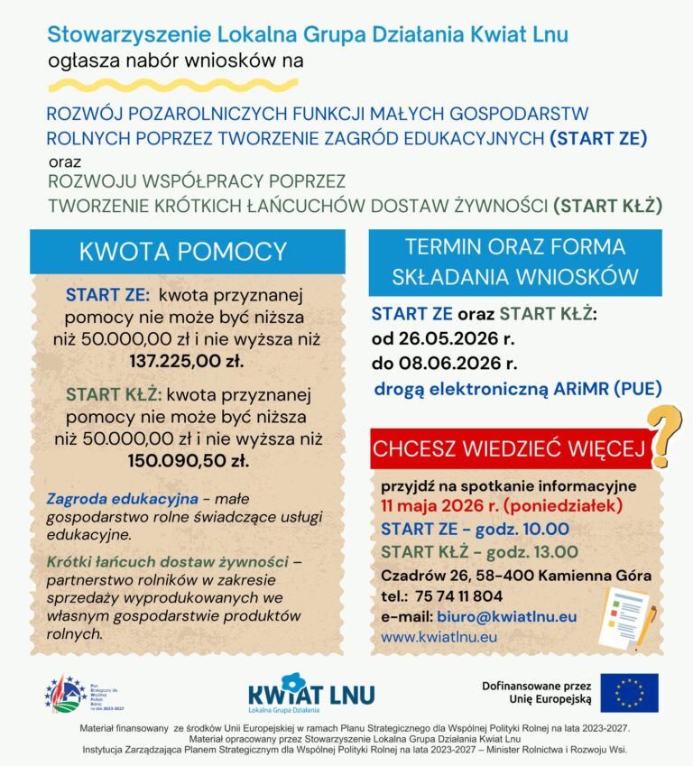 Zapraszamy na spotkanie organizacyjne w dniu 11 maja