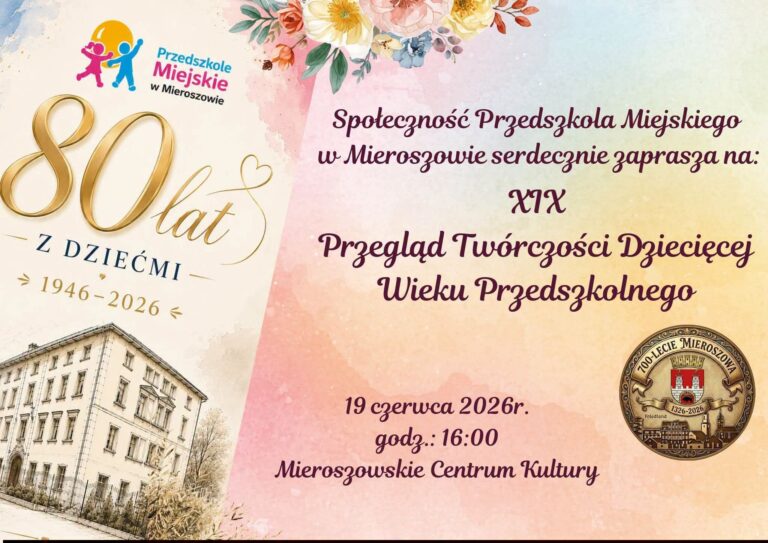 80-lecie naszego przedszkola