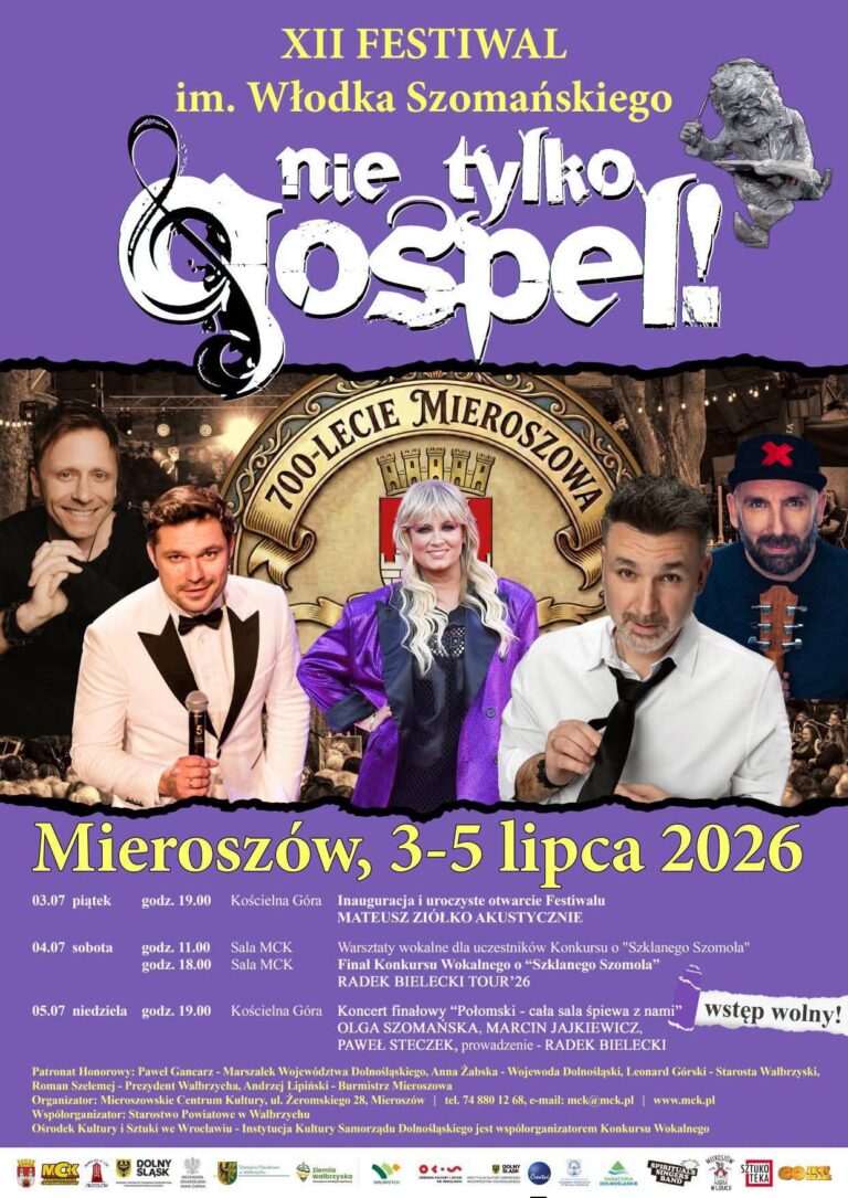Znamy już uczestników Konkursu o Szklanego Szomola!