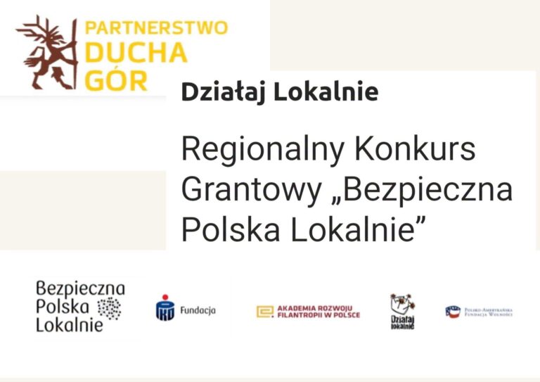 Regionalny Konkurs Grantowy „Bezpieczna Polska Lokalnie”