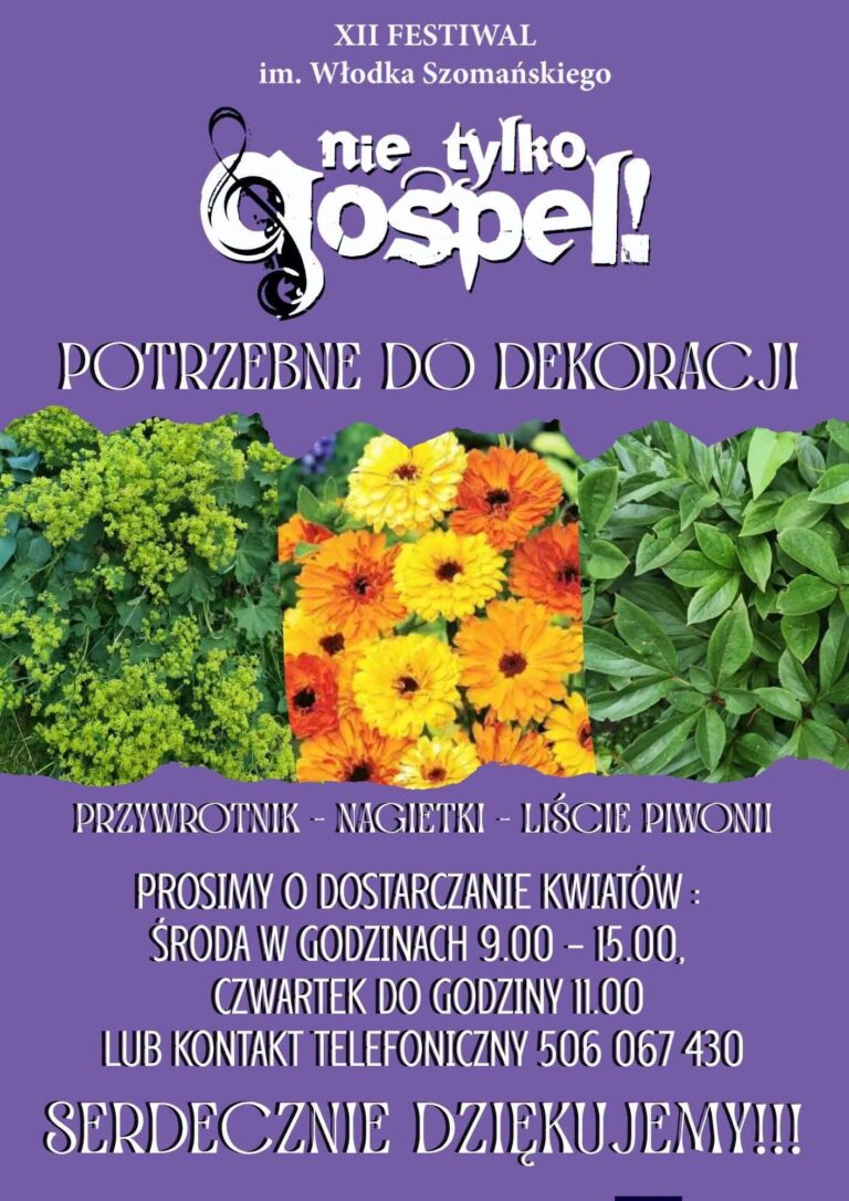 Drodzy Mieroszowianie!