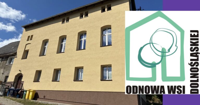 Kolejna zmiana na lepsze – modernizacja budynku w Golińsku – Golińsk 30